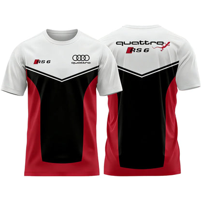 3D Printed T-Shirt Men's Summer 2026 Moisture-Wicking Quick-Drying Comfortable Short-Sleeve Trendy Top