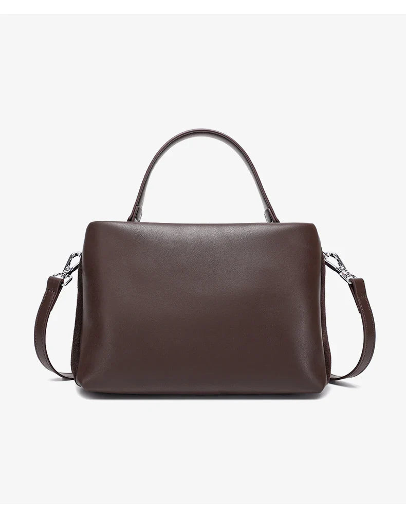 2026 NEW Autumn winter women's Natural Suede leather Crossbody Bag luxury designer Genuine Leather commuting messenger bag