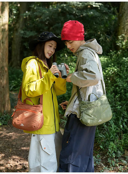 Nylon Cloth Daily Commute Messenger Bag Lightweight Hand Bag Sports Shoulder Bag Casual Anti-splashing Messenger Bag