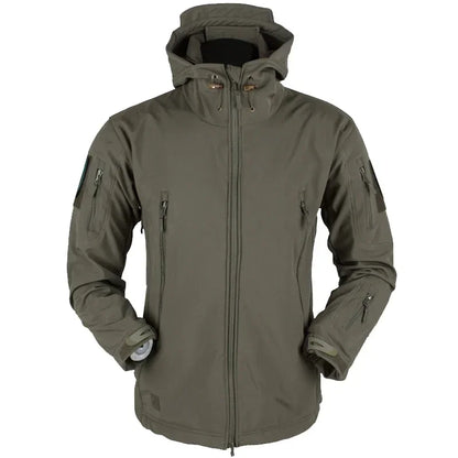 Military Waterproof Jacket Men's jacket Outdoor Soft Fleece Women's Windproof Breathable Thermal Hooded Suit Jackets