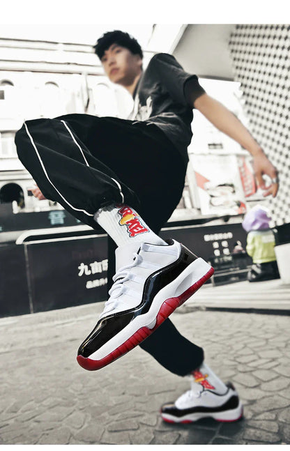 2025 New Spring and Summer Basketball Shoes for Male Students, Versatile Couple Models, Shock-Absorbing Sports Shoes