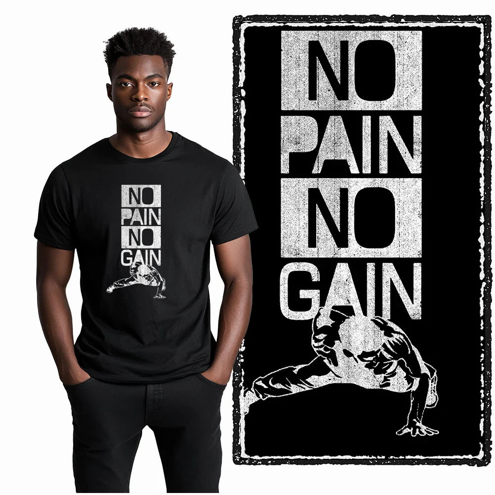 Coolmind YG Body building gym Cotton Exclusive Graphic Men T shirt for men cotton Big Size Cool BLACK men's novelty tee shirt