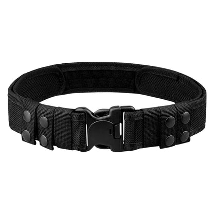 Men's new nylon belt polyester woven belt multi-functional tactical belt for outdoor sports