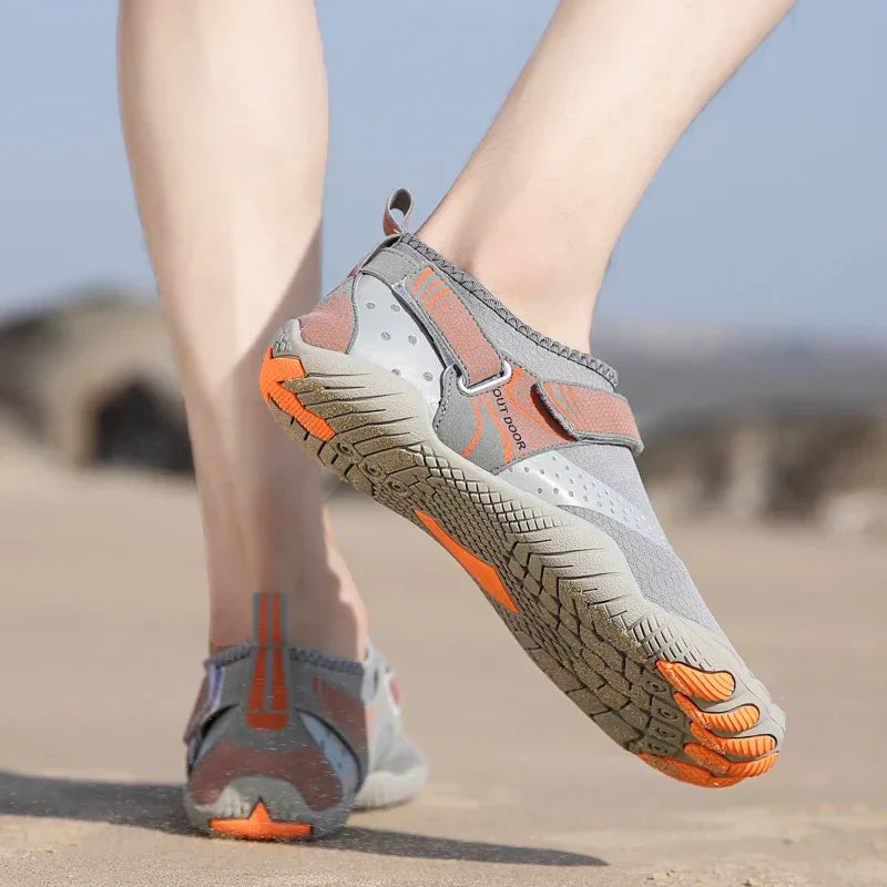 Unisex  Aqua Shoes Quick Dry Beach Shoes Men Breathable Sneakers Barefoot Upstream Water Shoes Women Swimming Sport Shoe