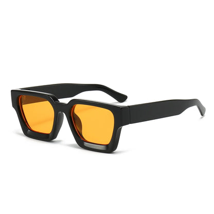 Men Square Frame Sunglasses 2025 Luxury Brand Designer Sun Glasses Retro Trendy Shades UV400 Unisex Women Glasses New