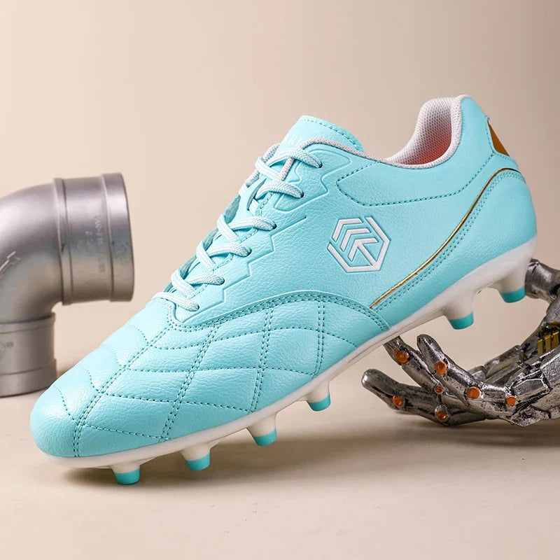 New Men Football Boots Grass Breathable Match Outdoor Sport Soccer Shoes Cleats Long Spikes Comfortable Training Boys Non Slip
