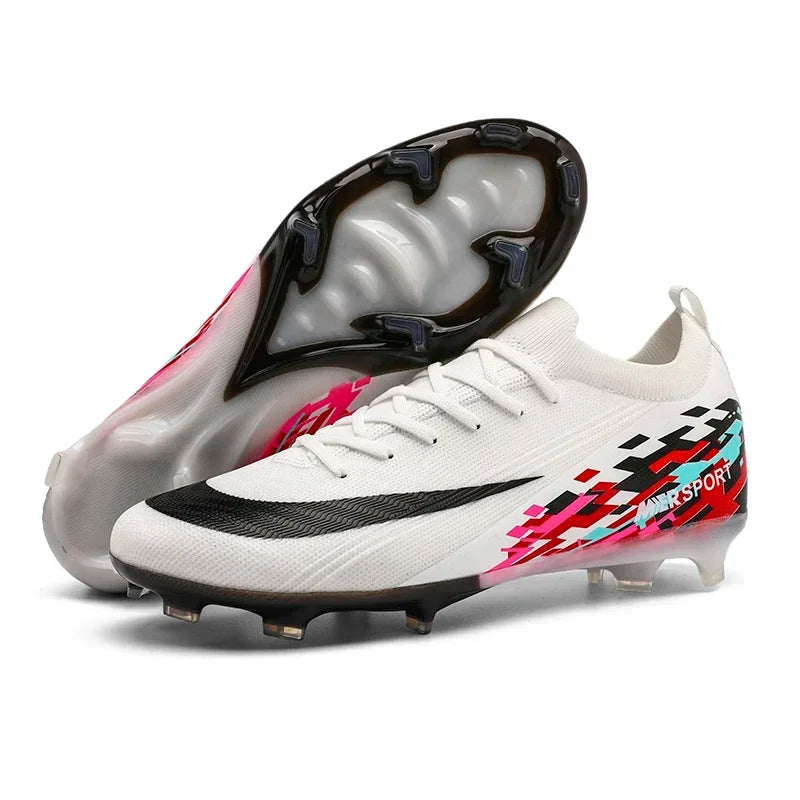 New Men Football Boots Unisex Non-Slip Outdoor Match Adult Comfortable Cleats Ultralight Soccer Shoes Sport Grass High-quality