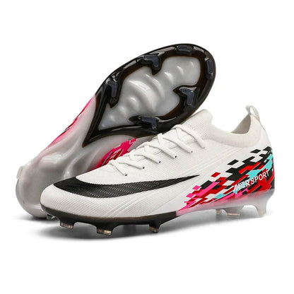 New Men Football Boots Ultralight Soccer Shoes Sport Outdoor Match Unisex Non-Slip Cleats Adult Comfortable Grass High-quality