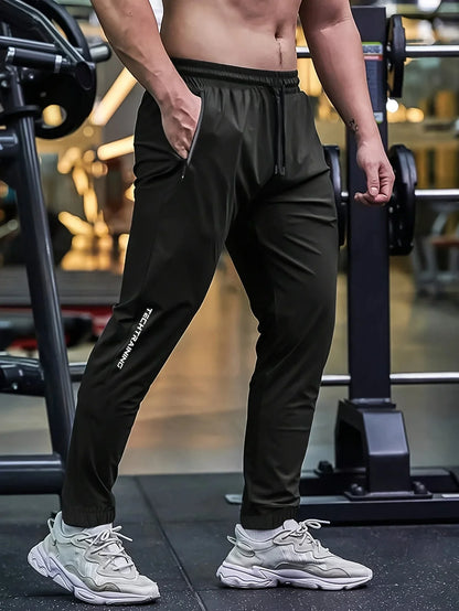 Summer Thin Casual Sports Jogging Pants For Men Casual Leggings Trousers Football Man Sweatpants Gift Men's Fishing Jogger Gym