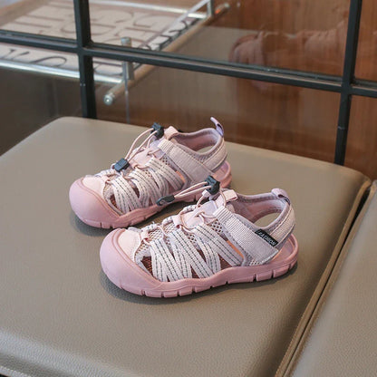 Summer Baby Girls Boys Sandals Children Barefoot Beach Sandals Non Slip Soft Sole Kids Casual Sneakers Outdoor Student Shoes