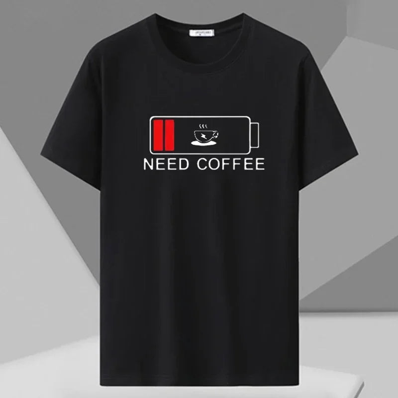 Men's Printed T-shirt Plus Size Black Tops 110-180kg 5XL 6XL 7XL 100% Cotton Loose Oversized Tees Big Size Men Clothing 티셔츠