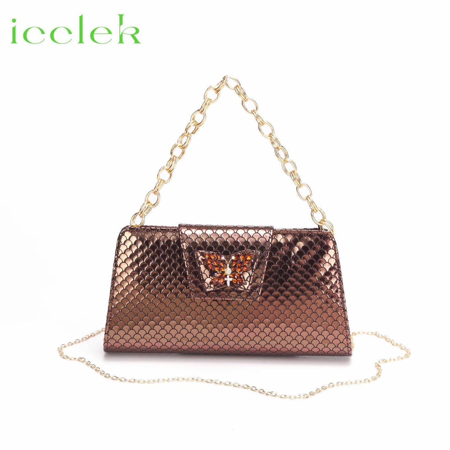 Italian Hollow Design Shoes Matching Bag in Coffee Color Comfortable Heels Ladies Sandals for Party