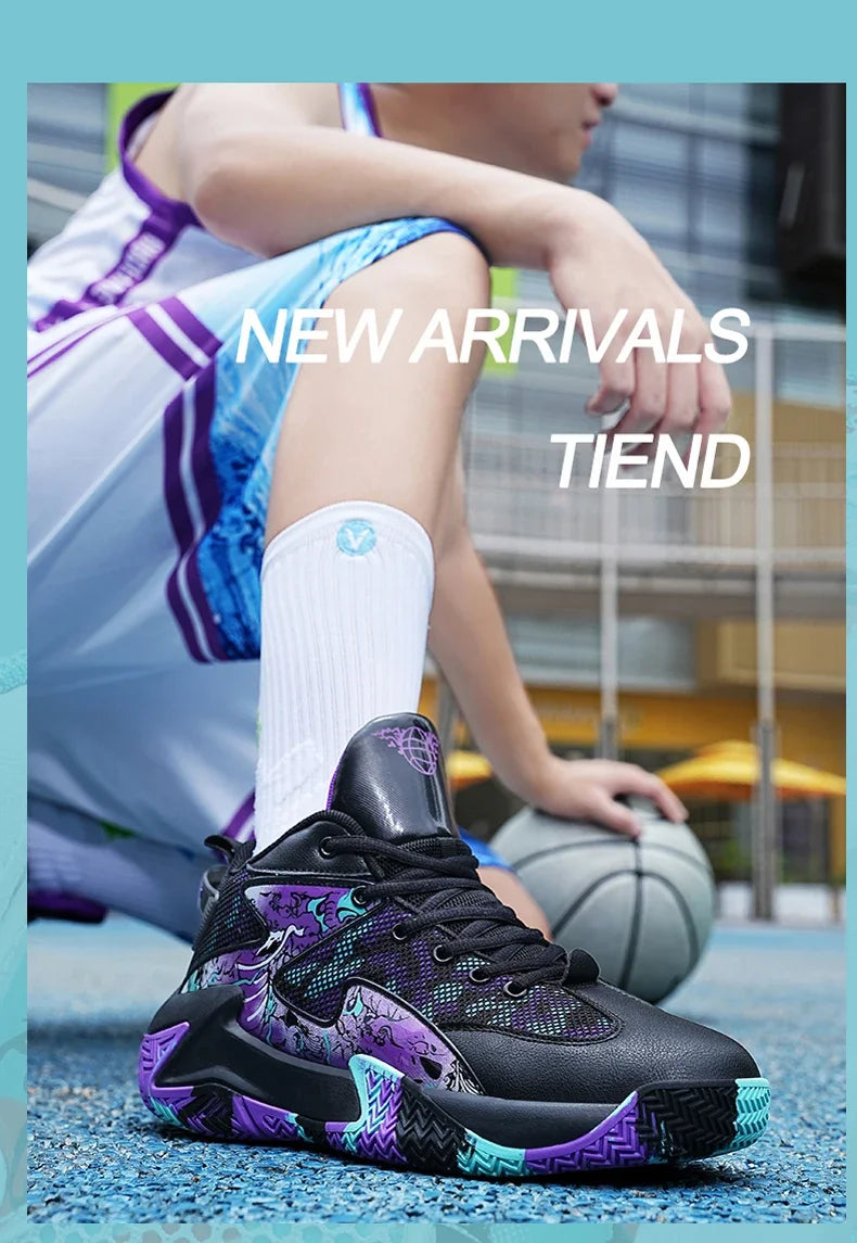 Men Basketball Shoes Light Sports Shoes Trainer Women Unisex Breathable Athletic Outdoor Unisex High Quality Sneakers