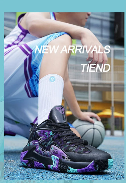 Men Basketball Shoes Light Sports Shoes Trainer Women Unisex Breathable Athletic Outdoor Unisex High Quality Sneakers