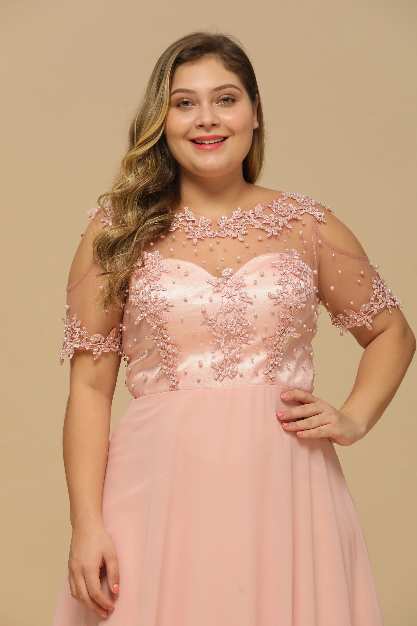 New Burgundy Evening Dresses Illusion Lace Appliques O-Neck Short Sleeve Prom Dress Sheer Back A-Line Long Formal Party Gowns