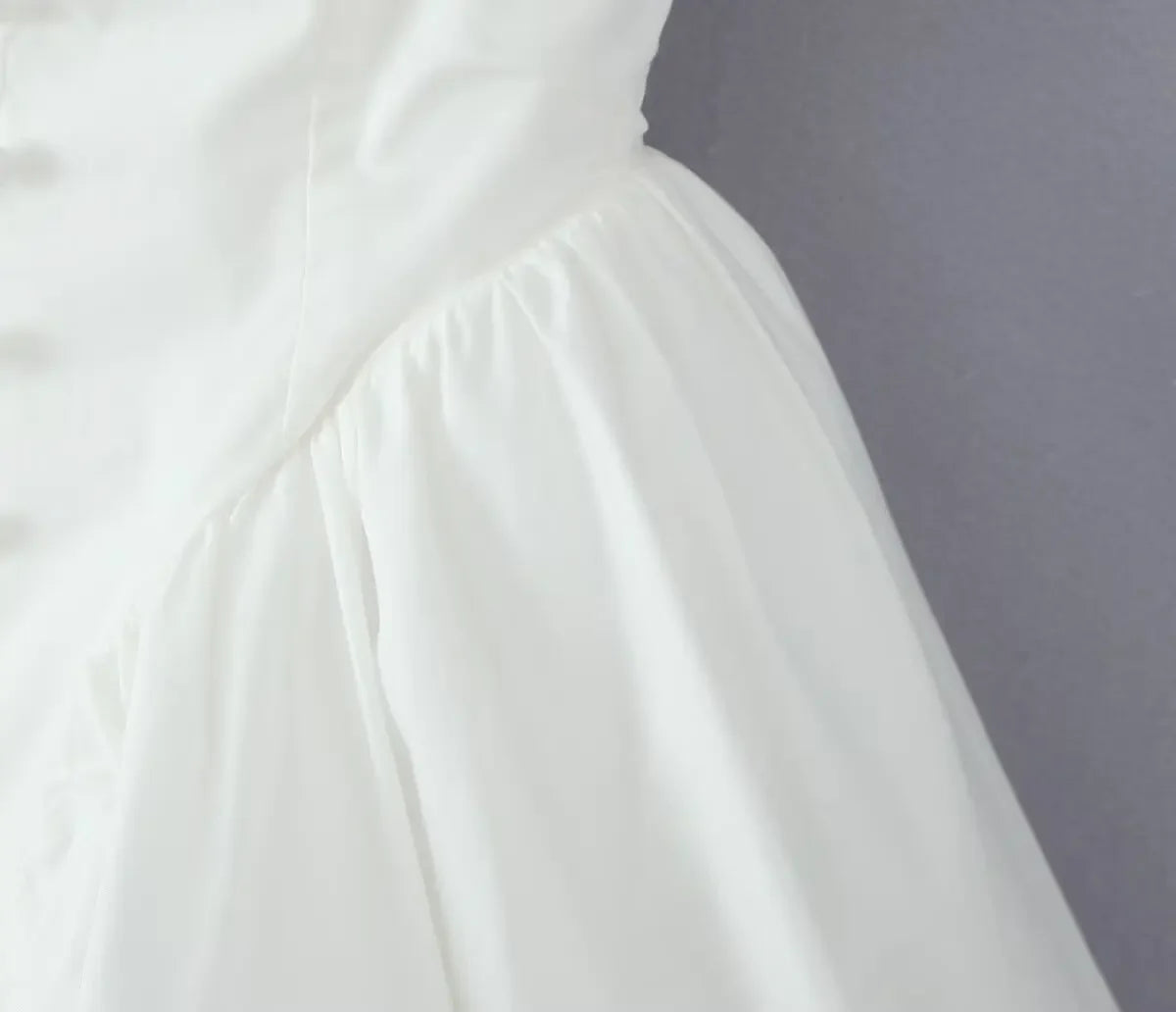 White Sexy Party Dresses 2024 New Arrivals V Neck Cape Sleeve Dress Mini Casual Birthday Fluffy Skirt Dress