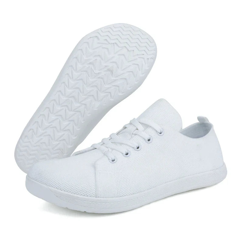 Wide Toe Barefoot Shoes Mens Womens Minimalist Walking Sneakers Shoes | Zero Drop Sole | Breathable Mesh