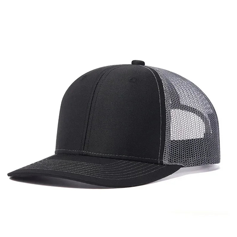 Unisex Baseball Cap for Men Women Slight Curved Brim Style Trucker Hat Casual Outdoor Breathable Cap Gorras Hombre
