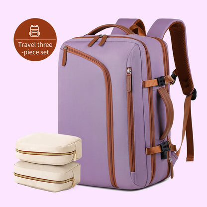 Backpack Unisex New Simple Business Computer Backpack Outdoor Large Capacity Travel Bag Student School Bag Boys