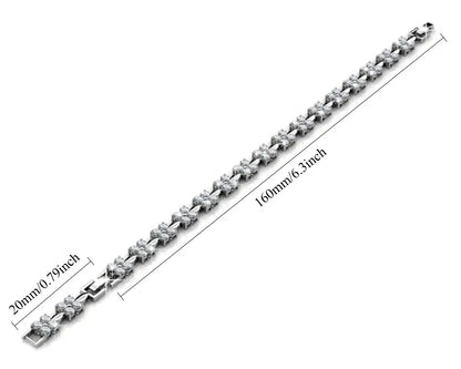 Flower Bracele Embellished with Premium Swarovski Crystals T Quality Brass with 18K Rose Gold Plated Wedding Bridal Gift