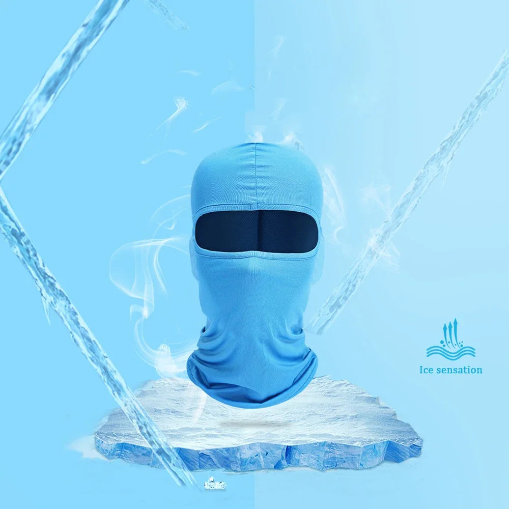 Full Face Mask Hiking Cycling Camping Hunting Airsoft Cap Bike Head Cover Summer Men Women Ski Mask Hiking Scarves