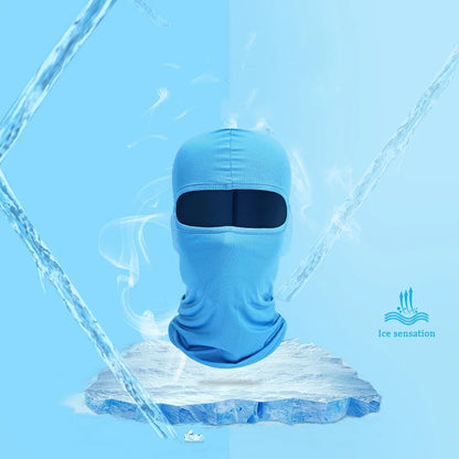 Full Face Mask Hiking Cycling Camping Hunting Airsoft Cap Bike Head Cover Summer Men Women Ski Mask Hiking Scarves