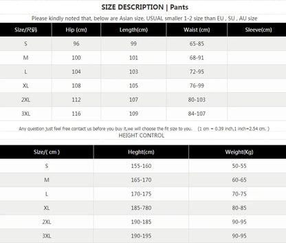 Men's Tracksuit Pants Jogger Track Sweatpants Spring Autumn Fleece Pants Men Clothing Gym Sports Women's Loose Winter Trousers