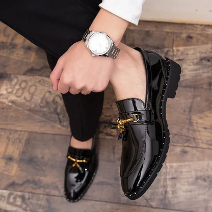Men loafers Mens loafers leather Man shoes leather tassel Mocassin homme Calzado hombre Zapatos de hombre Men shoes