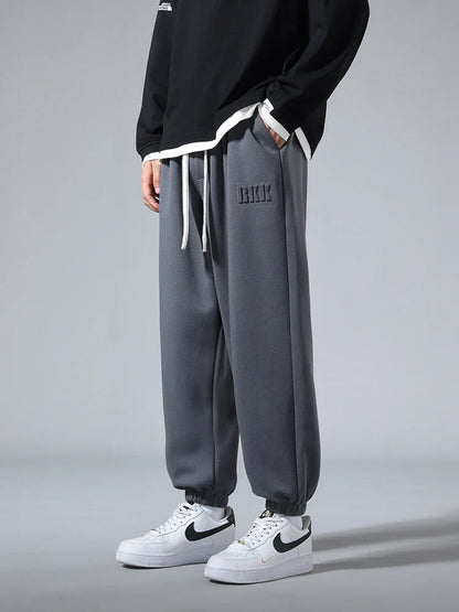 Men's Jogger Cotton/Polyester Sweatpants Big Size 8XL 7XL 6XL Sports Baggy Pants Sting Banding  Hip Hop Loose Harem Trousers