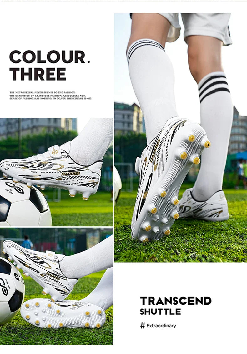 Kids Professional Soccer Shoes Indoor Men Football Field Boots Original Football Shoes TF/AG Society Cleats Grass Training Fast