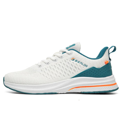 Lightweight Running Shoes For Men Comfort Men's Designer Mesh Casual Sneakers Lace-Up Male Outdoor Sports Tennis Shoes