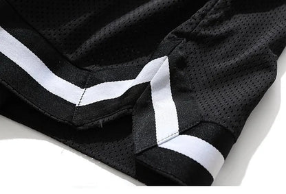 Summer Basketball Shorts Male Casual Sports Shorts Mesh Fitness Short Trousers Breathable Five Points Pant Y2k Running Clothing
