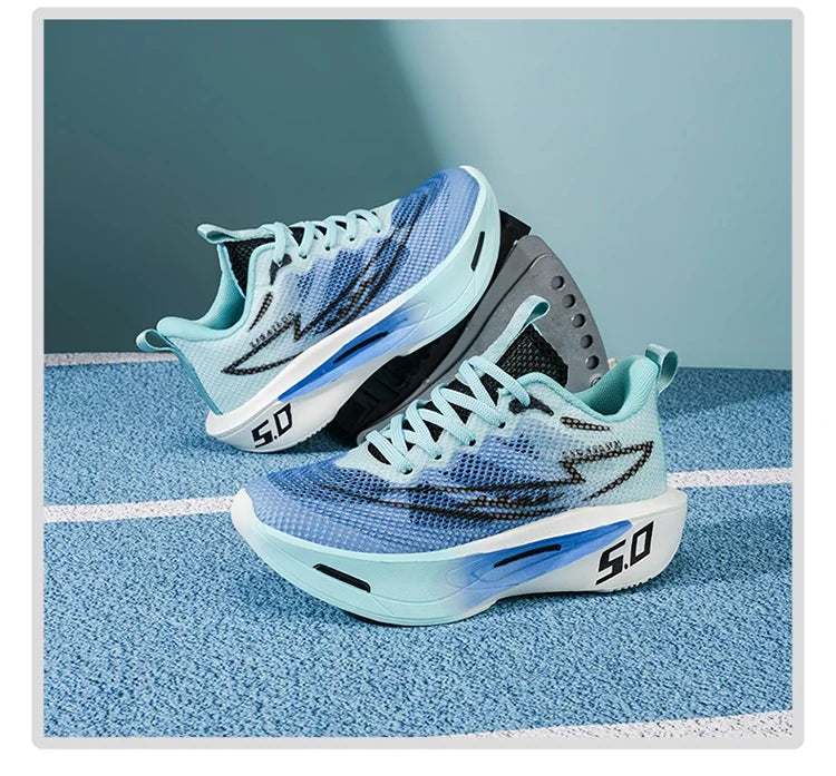 Single net children's shoes, boys' sports shoes, breathable girls' running shoes and outdoor basketball shoes in summer
