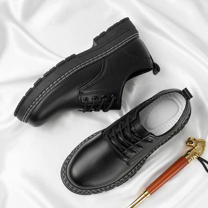 2026 men's new business casual sports shoes are versatile, comfortable, trendy, fashionable, plus size formal shoes, leather sho