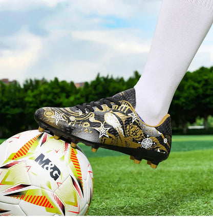 New Kids Soccer Shoes Men Original Football Shoes Indoor Professional Football Field Boots Society Cleats TF/AG Sneaker Non Slip