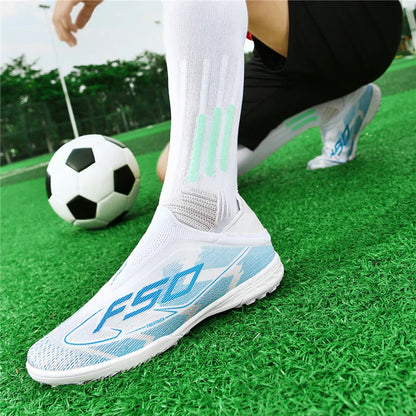 Men's football field boots ultra light grass indoor social training football shoes sports shoes TF/FG football shoes