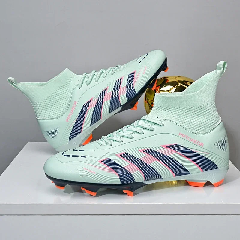 New Men Match Professional Football Boots Non-Slip TF/FG Soccer Shoes Boys Sneakers Comfortable Ankle Sports Shoes Unisex