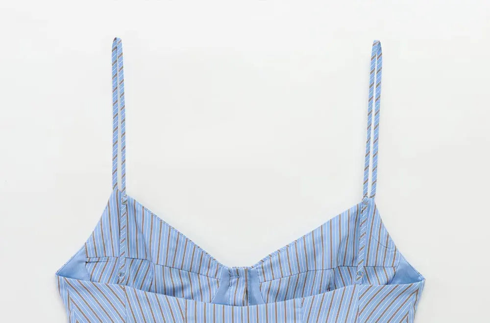 Women's Fashion Pleated Poplin Tank Top V-Neck Adjustable Spaghetti Straps Button-Up Camisole Female Sexy Fashion Clothing