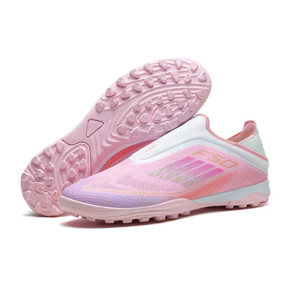 Men Soccer Shoes Training Football Boots Indoor Sneakers TF Long Spikes Match Futsal Ultralight Breathable Cleats Drop Shipping