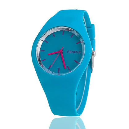 Women's Watches Famous Brand Quartz Watch Women Fashion Casual Sports Silicone Wristwatch Hot Kobiet Zegarka