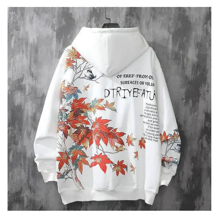 Moletons Pretos com Estampa de Anime Essenciais com Capuz Feminino Estética Coreana Moda Fofa Moletons com Capuz Streetwear para Mulheres