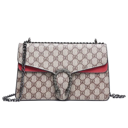 2025 New Trendy Fashion Dionysus Bag Vintage Print Mini Shoulder Crossbody Chain Bag for Women