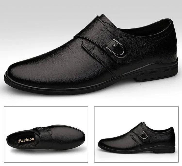 Round Toe High Quality Fashion Spring Autumn Men's Formal Shoes Luxury Designer Cheap Liquidation 2025 Style 39 Social Shoe Male