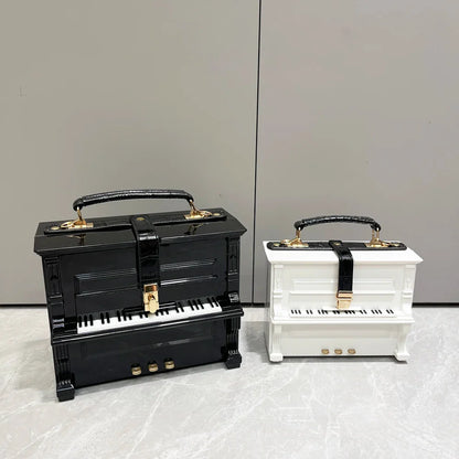 purses and handbags Luxury Designer crossbody shoulder bag For Women piano shape handmade bags Purse Messenger Bag banquet bag