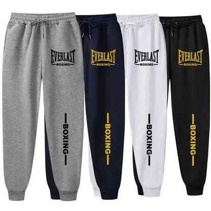 2025 Autumn Winter Printed Running Pants Men Women Outdoor Sports Fitness Pants Jogging Fleece Casual Sports Pants