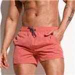 Beach Board Shorts Men's Swimming Shorts Men Swimwear Swim Trunk Fast Dry Surfing Boardshorts Sport Short Bath Suit