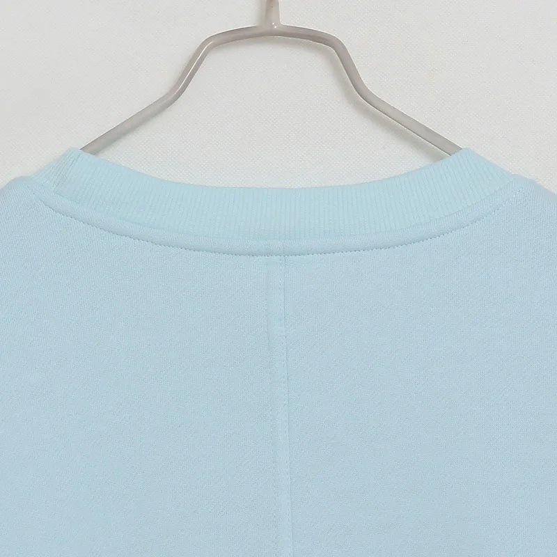Embroidery Sweatshirt Women Casual Fleece Jumper Tigger Cheshire Cat Cartoon Loose Pullover Top O Neck