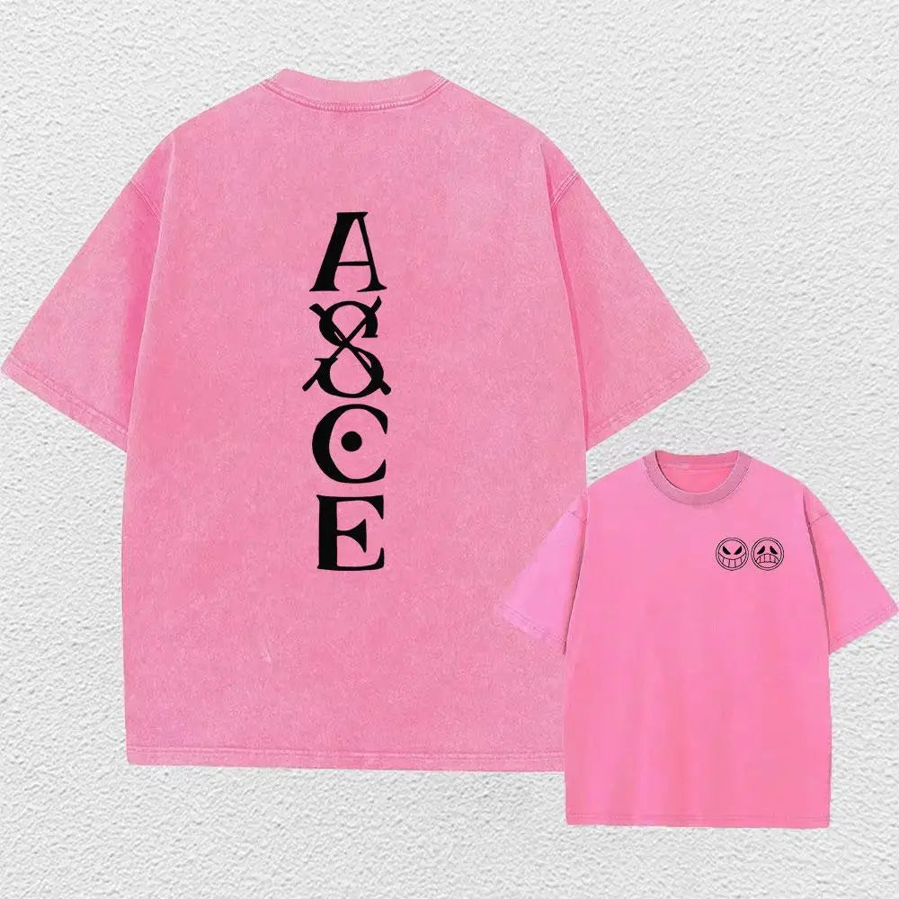 T-shirt Man Women Short Sleeve Tee Streetwear 2026 Oversized Anime Print Casual Tops Summer Y2k