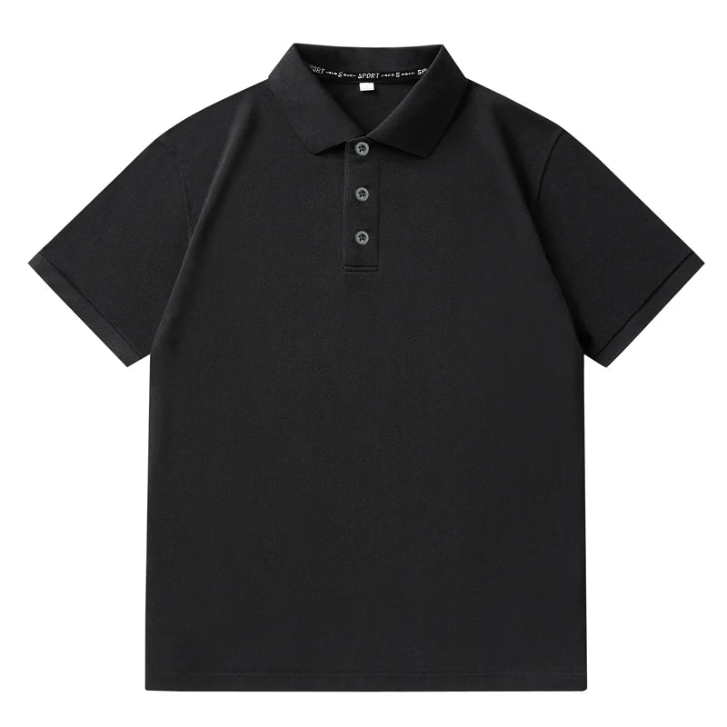 Fashion Men's Summer T-shirt Plus Size Tops 7XL 6XL 5XL Lapel Short sleeves Polo Shirt Half Sleeve Tees Male Clothing 110-180KG