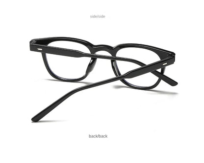 2024 New Fashion Y2K Style Glasses Frame Retro Square Glasses for Women Lady Decorative Eyeglasses Korean Powder Blusher Eyewear
